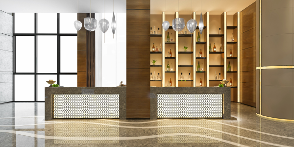 Elegantly Designed Entrance Lobby