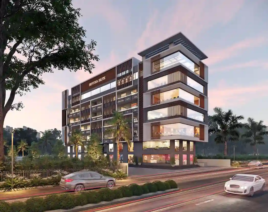 Premium office spaces in Wakad at Sentosa Elite by Sentosa Developers