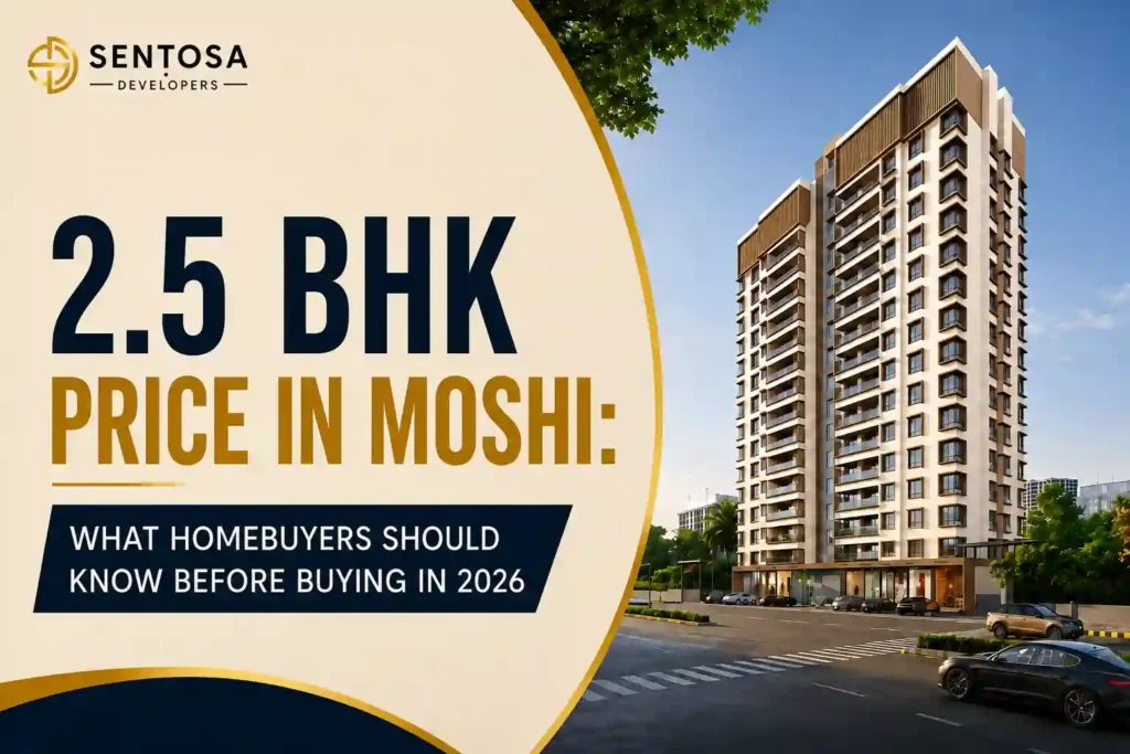 2.5 BHK Price in Moshi – Sentosa ERA
