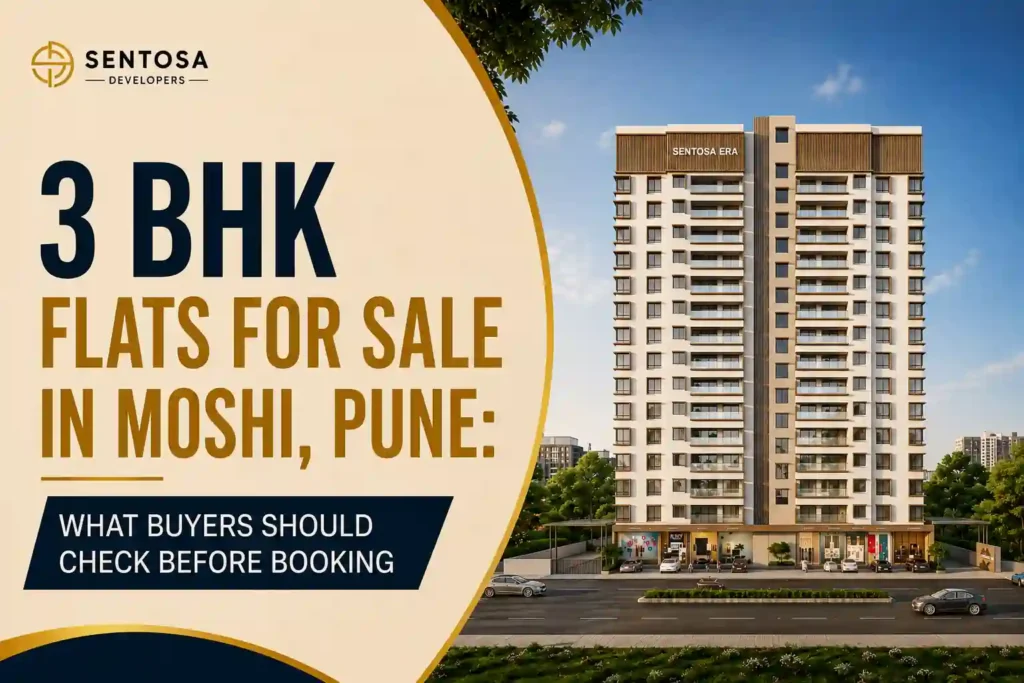 3 BHK flats for sale in Moshi, Pune