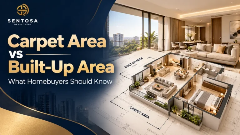Carpet Area vs Built-Up Area: What Homebuyers Should Know
